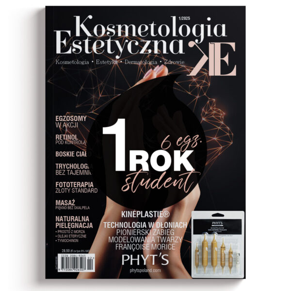 Prenumerata studencka 1 rok (6 egz.) czasopisma Kosmetologia Estetyczna